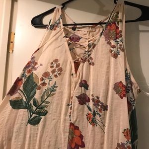 NEW WITH TAGS floral maxi dress